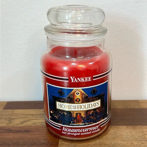 Yankee Candle Home for‎ the Holiday Housewarmer 22oz NEW Original Label Rare